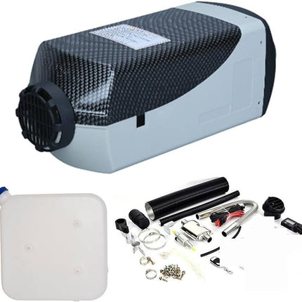 12V 5KW Diesel Air Parking Heater Timing Temperature Control with Silencer for Trailer Trucks Boats
