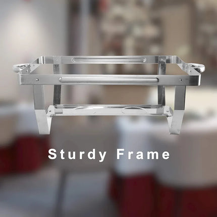 Chafing Dishes 11LitersBrand new!!!
Chafing Dish Set Food Warmer Buffet  Catering Stainless Steel
Available in single, double, triple
 Included: 
Dish 
Dish Stand 
Heating bowl capacity to