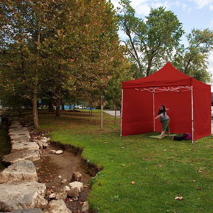 Gazebo Marquee with side covers 3X3M Pop up Blue and RedBlue Pop Up Marquee Gazebo with effective UV and water repellent treatments provides a lovely ground and canopy coverage.
Features extra thick and quick-to-erect alu