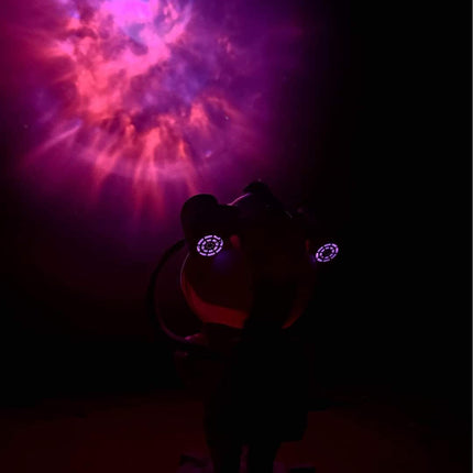 Astronaut Night Light Projector with Music
Upgraded Portable and Rechargeable Astronaut Galaxy Projector Speaker with non-detachable Base, can connect your phone to play music
The head and arm of the starlig