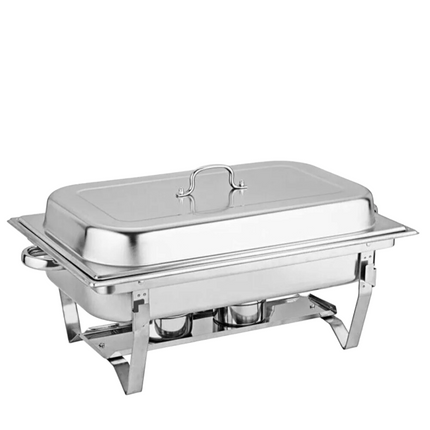 Chafing Dishes 11LitersBrand new!!!
Chafing Dish Set Food Warmer Buffet  Catering Stainless Steel
Available in single, double, triple
 Included: 
Dish 
Dish Stand 
Heating bowl capacity to