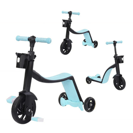 3in1 Bike Scooter3in1 Bike Scooter 
TRANSFORM into:
- trike
- scooter
- balance trike
Suits for children 3 to 6y