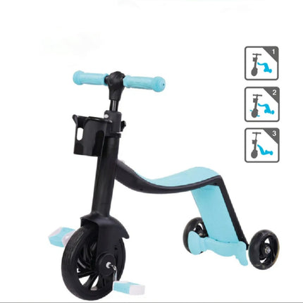 3in1 Bike Scooter3in1 Bike Scooter 
TRANSFORM into:
- trike
- scooter
- balance trike
Suits for children 3 to 6y