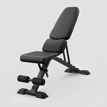 Adjustable Weight Bench with Ergonomic Waist Pad