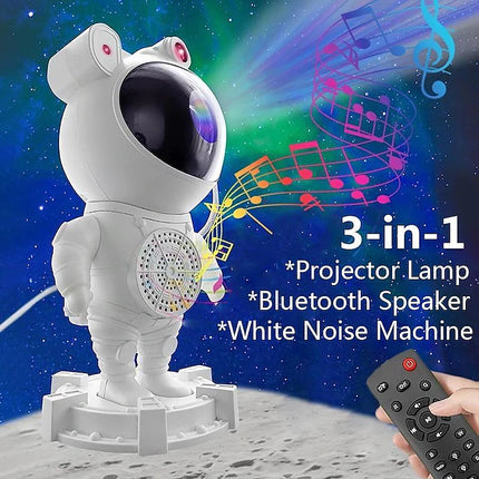 Astronaut Night Light Projector with Music
Upgraded Portable and Rechargeable Astronaut Galaxy Projector Speaker with non-detachable Base, can connect your phone to play music
The head and arm of the starlig