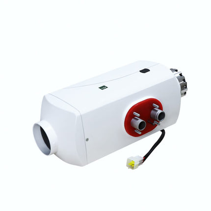 12V 5KW Diesel Air Parking Heater Timing Temperature Control with Sile12V/5KW Aluminum Parking Fuel Heater LCD Display With Remote Control Diesel Air Heater Feature:- Low noise: noise reduction processing with minimal noise.- Easy inst