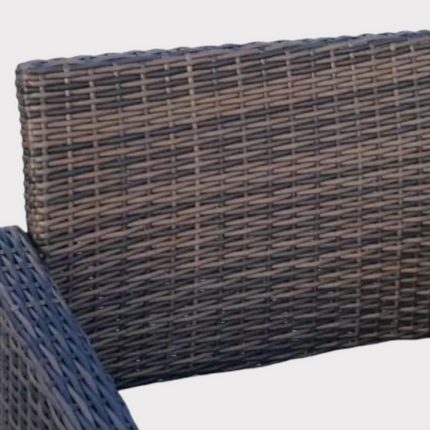4 Seater Rattan Garden Furniture SetRattan Garden Furniture set 2+1+1 and table 
Brand new 
Comes flatpack, about 40minutes to put it together 
With cushions.
Next day delivery if ordered before 11am