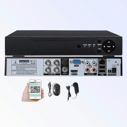 5MP Megapixel cctv camera system Face recognition5MP Megapixel cctv camera system Face recognitionPackage included:- 1 X 4CH DVR Digital Video Recorder(1tb GB HDD included)- 4 X 60feet(18m) Video Cable for Camera-
