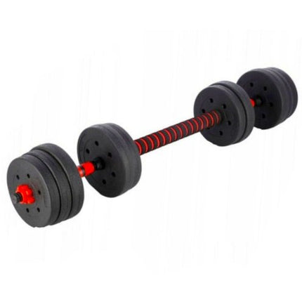 40KG Adjustable Dumbbell and Barbell Set