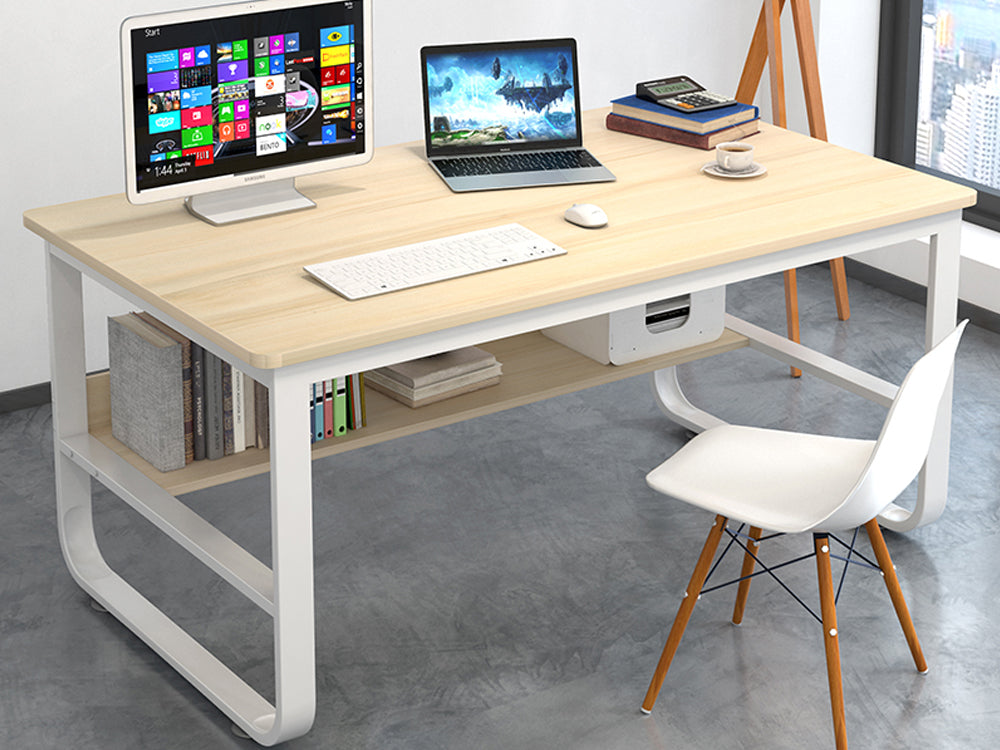 Big Study Table With Computer 120CM Computer Desk Study Table – IGM SHOP IRELAND