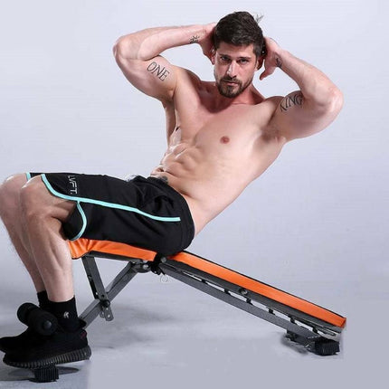 Home adjustable Weight benchDescription

Home adjustable Weight bench
 
Workout Bench Seat Adjustable 200 Kg Capacity Folding  for Full Body Workouts and Home Gym Small.
-Comfortable cushion: T