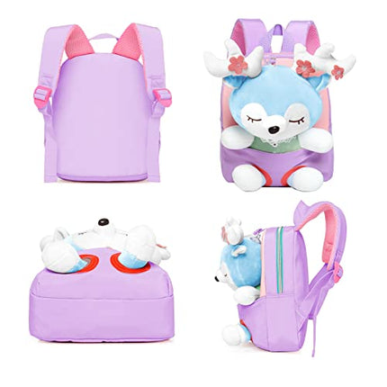 Children's backpacks with stuffed animalsIntroducing these fun children's backpacks with stuffed animals. The ideal gift for any child. The backpack has two compartments on the inside so they can keep their