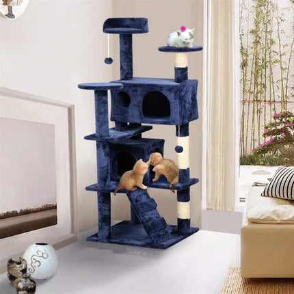 Cat tree tower scratcher 130cm