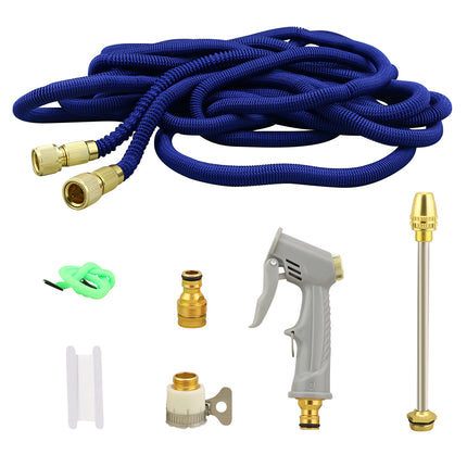 Expandable Garden Hose + Spray Gun