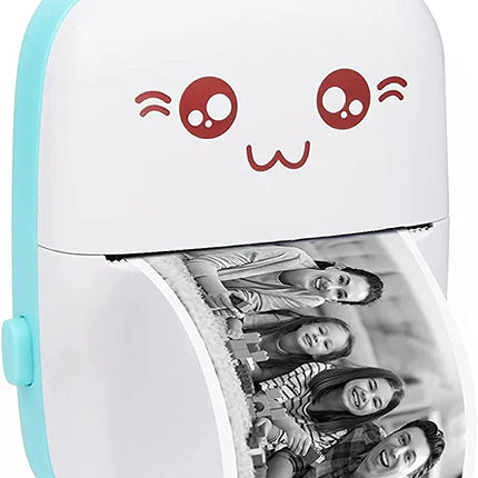 Mini Thermal Photo PrinterMultifunctional thermal printer mini portable printer can not only directly print label To do lists, but also print small pictures, memos, tables, menu patterns, fru
