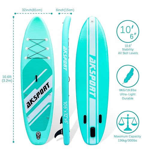 Inflatable Stand Up Paddle Board 10'5" (320*81*15cm)