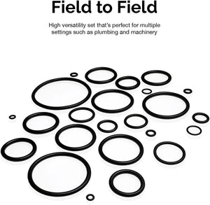O Ring Assortment Set 419 PieceThis O ring set are an ideal addition for garage, workshop and general plumbing us.
Commonly Used Sizes
This set includes 32 commonly found ring sizes that will fit 