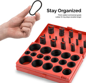 O Ring Assortment Set 419 PieceThis O ring set are an ideal addition for garage, workshop and general plumbing us.
Commonly Used Sizes
This set includes 32 commonly found ring sizes that will fit 