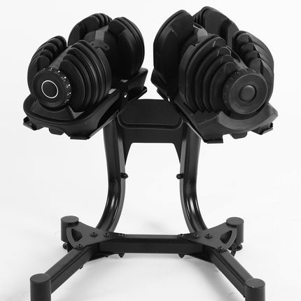 2x40kg Adjustable Dumbbels + Dumbbel stand