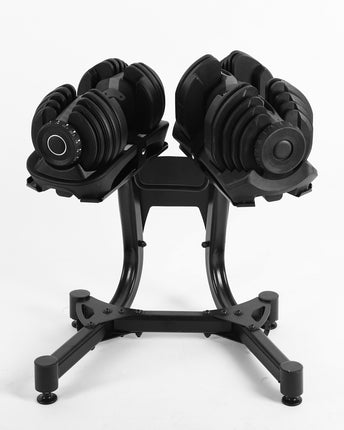 2x40kg Adjustable Dumbbels + Dumbbel stand