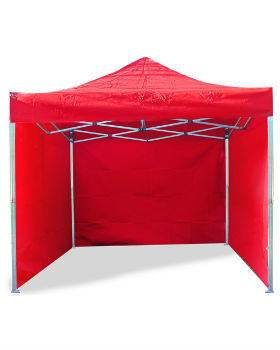 Gazebo Marquee with side covers 3X3M Pop up Blue and RedBlue Pop Up Marquee Gazebo with effective UV and water repellent treatments provides a lovely ground and canopy coverage.
Features extra thick and quick-to-erect alu