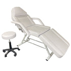 Beauty bed with stool