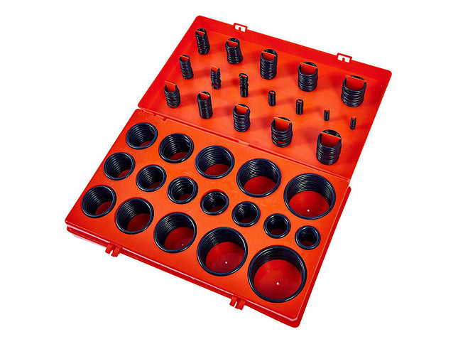 O Ring Assortment Set 419 PieceThis O ring set are an ideal addition for garage, workshop and general plumbing us.
Commonly Used Sizes
This set includes 32 commonly found ring sizes that will fit 