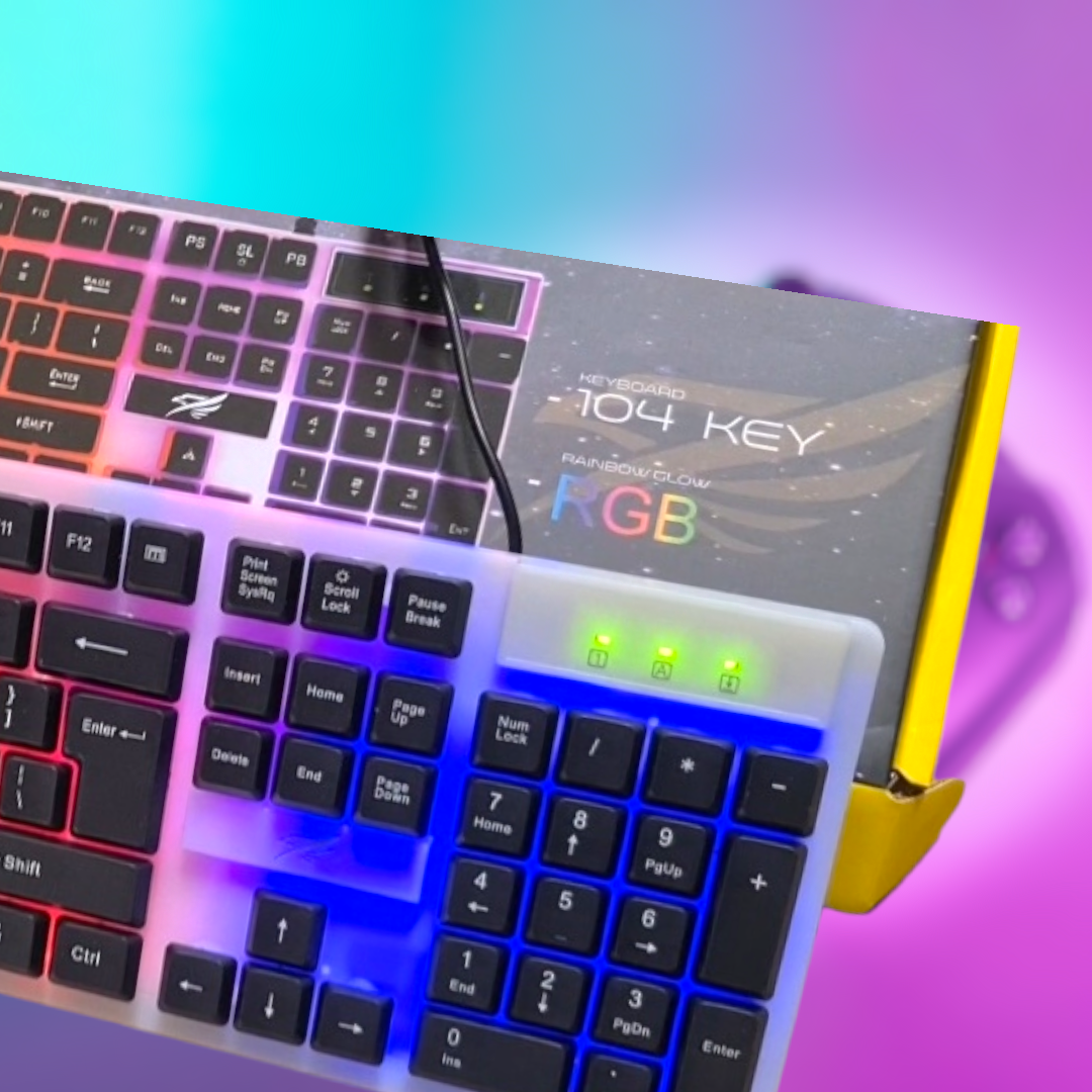 Keyboard Led Controller LED Gaming KeyboardThe K7300 gaming keyboard 104 Key, is an advanced