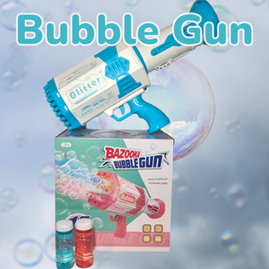 76 hole Bubble Machine Gun 
Description:
The bubble machine has 76  bubble holes, a powerful motor can produce many bubbles in seconds.
Bubble Maker is a fun and interactive toy to keep kids 