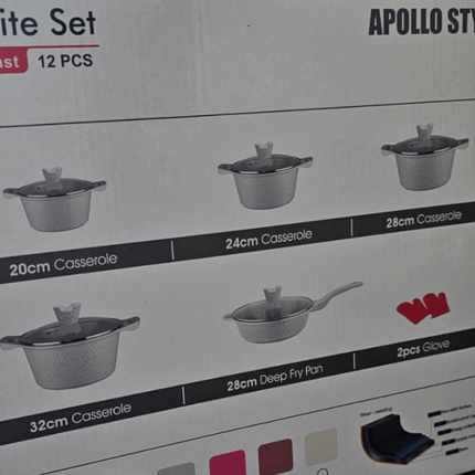 Marble Cookware Set