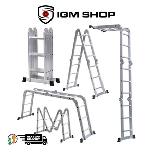 Foldable Multi-Purpose 5 Way Ladder