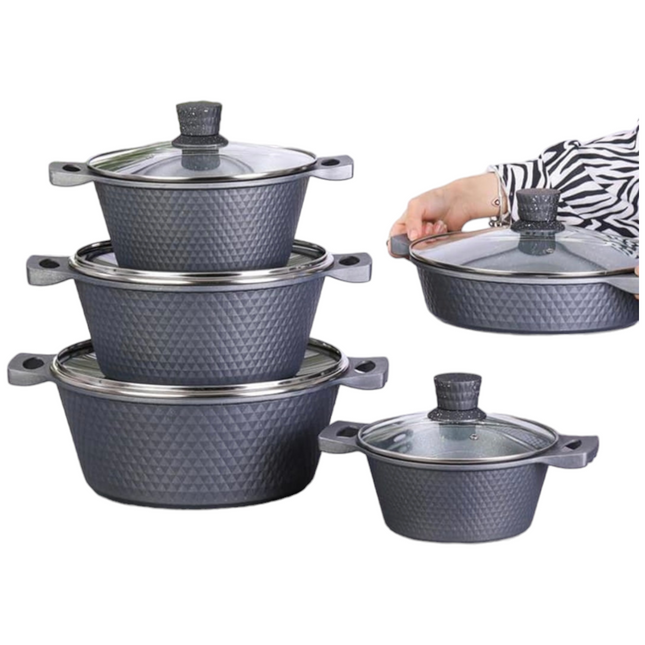 Marble Cookware Set