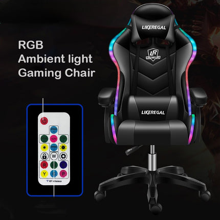 Gaming Chair with Speaker and RGB LedPlease note this on pre order, We expecting to arrive on 9th-11th of December. So it will be posted 12th(Tuesday) or 13th(Wednesday) of December.  
 
 
The gamer cha