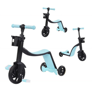 3in1 Bike Scooter3in1 Bike Scooter 
TRANSFORM into:
- trike
- scooter
- balance trike
Suits for children 3 to 6y