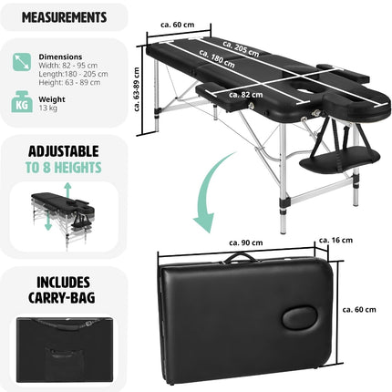 Massage Table for Spa, Salon, and Massage Therapy