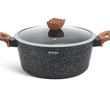 15-Piece Premium Marble Cookware Set