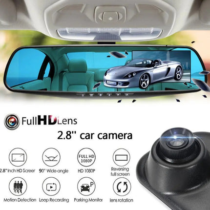 Car HD Dash Camera MirrorItem type:



Vehicle Blackbox DVR Dash CamColor: Black Video resolution: 1080PVideo compression format: Motion.jpegG-sensor collision sensor: built-in Photo resolut