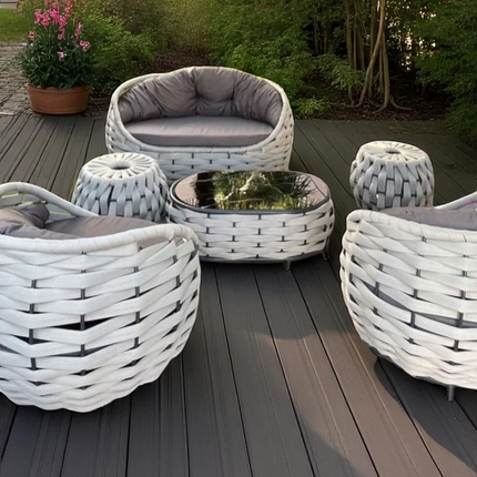 6-Piece Outdoor Lounge Set