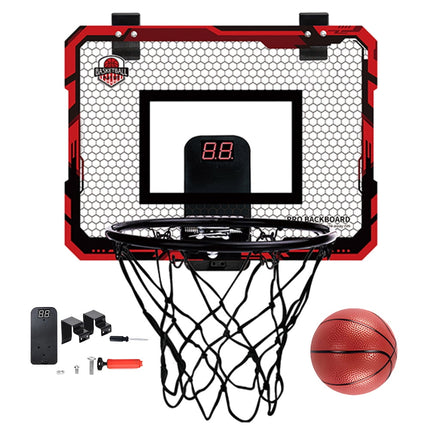 Kids’ Basketball Hoop with Score Counter DoorMounted Set with Accessories