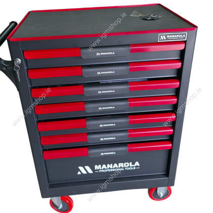7 DRAWER TOOL BOX CABINET FULL OF TOOLS