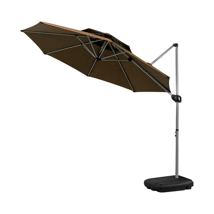 Aluminum Outdoor Cantilever Parasol Umbrella