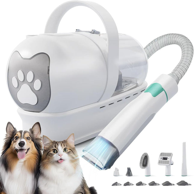 Pet Clipper Grooming Kit And Vacuum