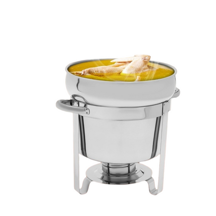11L Stainless Steel Soup Chafing Dish / Food Warmer