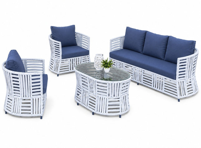 4-Piece Outdoor Garden Furniture Set