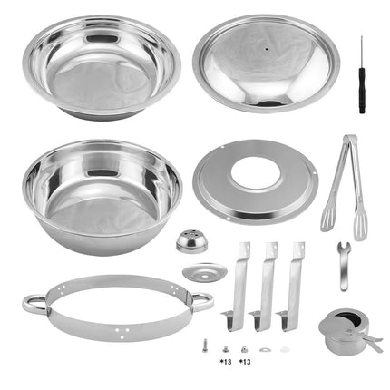 Round Stainless Steel Chafing Dish