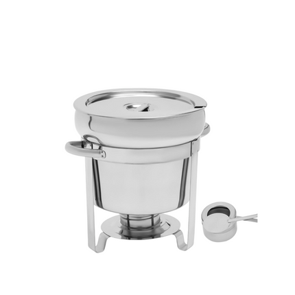 11L Stainless Steel Soup Chafing Dish / Food Warmer