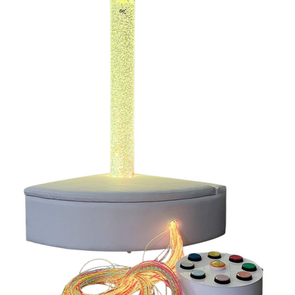 Sensory Fibre Optic Tails with Bubble Tube
