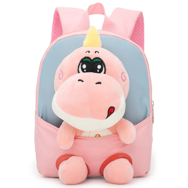 Children's backpacks with stuffed animals