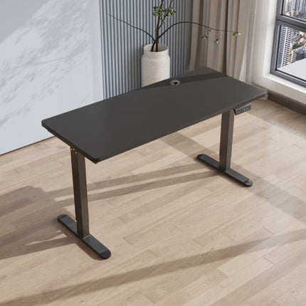 Height-adjustable electric desk