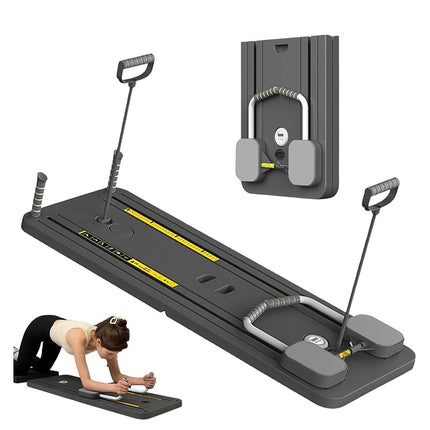 Foldable Pilates Reformer Set, Multifuctional Pilates Board